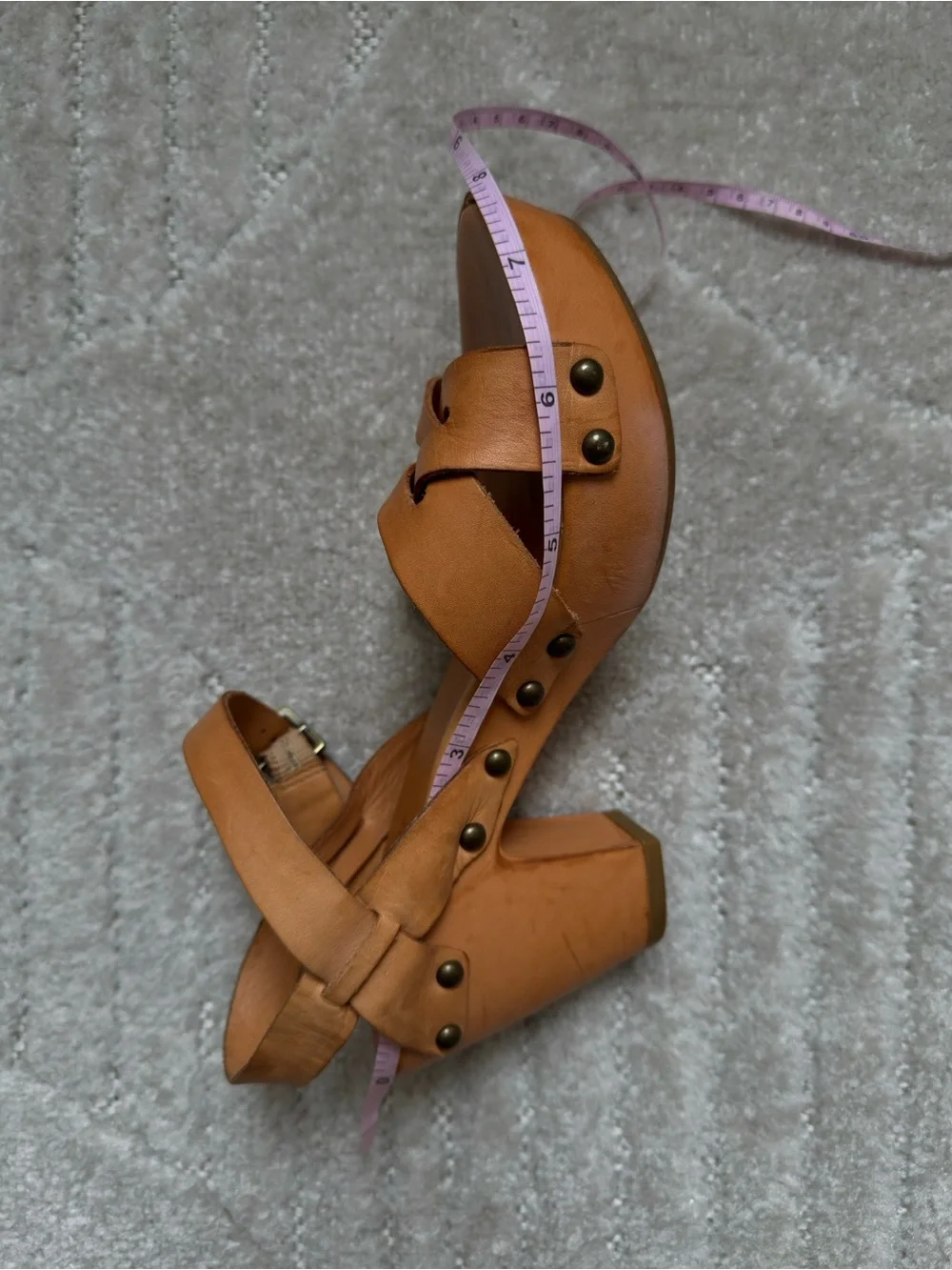 Kork-Ease Leather Platform Sandals